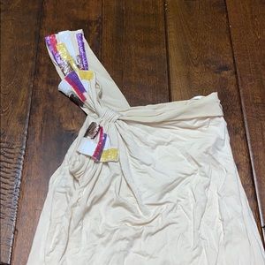 BCBGMaxAzria one shoulder dress